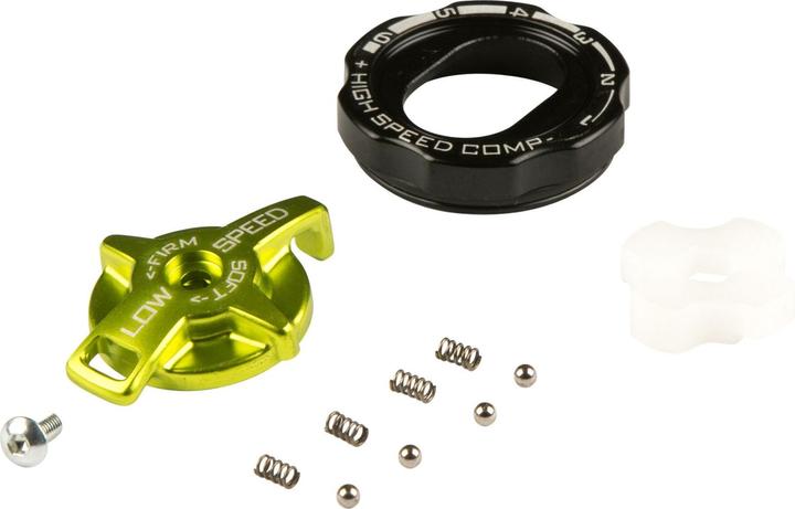 Actual product image DVO Damper Knob & Detent Kit Damper Knob & Detent Kit, Onyx D1 DC