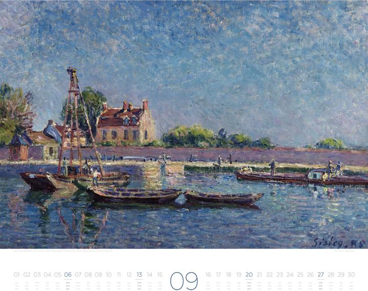 Produktbild Die Kunst der Stille Kalender 2026 (54 x 48 cm, Harter Einband, Französisch, Deutsch, Englisch)