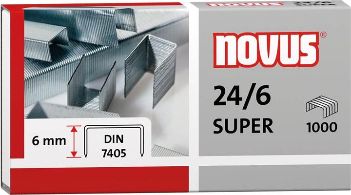 Produktbild Novus Super Heftklammern (1000 x)