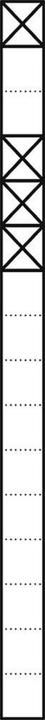 Produktbild Siedle S. & Soehne Kommunikations-Stele KS 616-1/3 SM silber-metallic