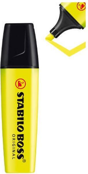 Produktbild STABILO BOSS ORIGINAL Textmarker (Pink, Gelb, Grün, Orange, 5 mm, 4 x)