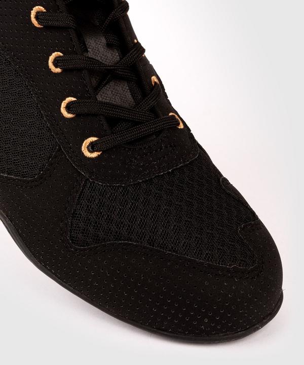 Actual product image Venum Elite Boxing Shoes – Black/Bronze - 43 (US 10) (43)