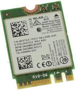 Produktbild Dell CRD WRLES M.2 7265AC D0
