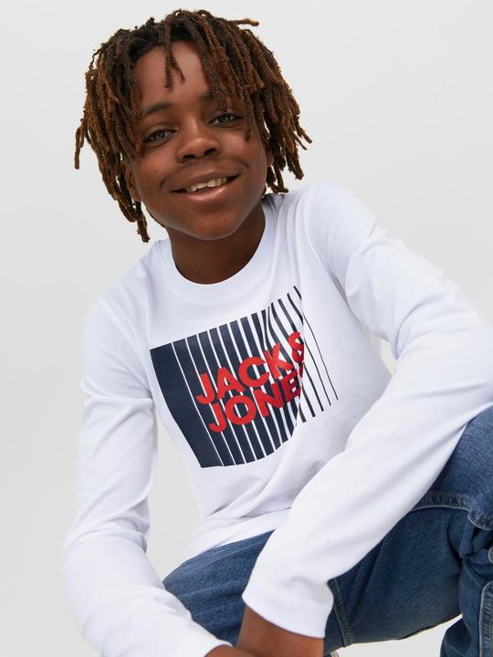 Image du produit Jack & Jones Logo garçon t-shirt long (140)