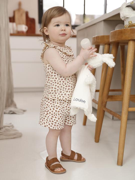 Produktbild Vertbaudet Baby Shorts aus Musselin mit Leo-Print (62)