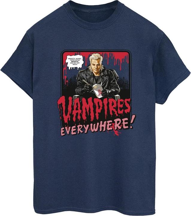 Actual product image Universal Textiles Womens/Ladies Vampires Everywhere Cotton Boyfriend T-Shirt (S)