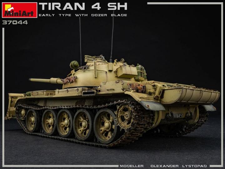 Actual product image Mini art Tiran 4 Sharir Early Type w/Dozer Blade