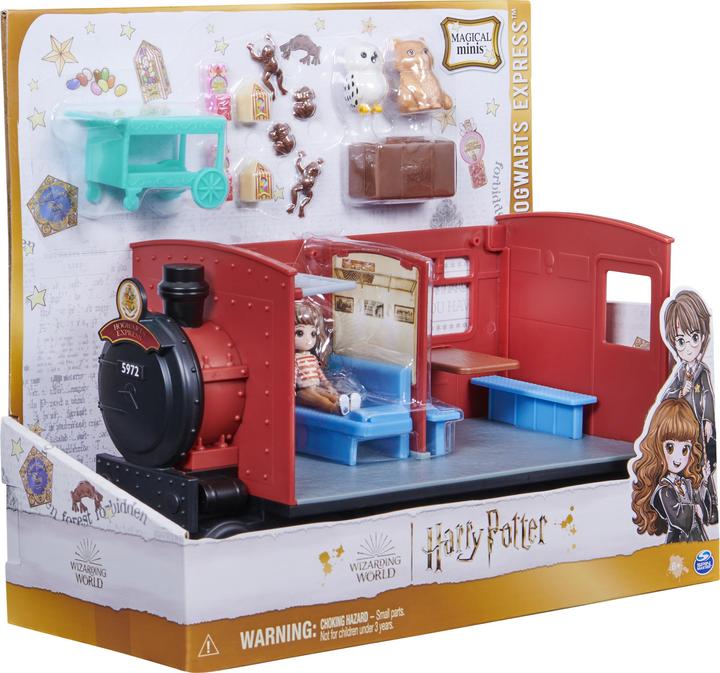 Produktbild Spin Master W.World Hogwarts Expressset mit Harry & Hermine 8 cm