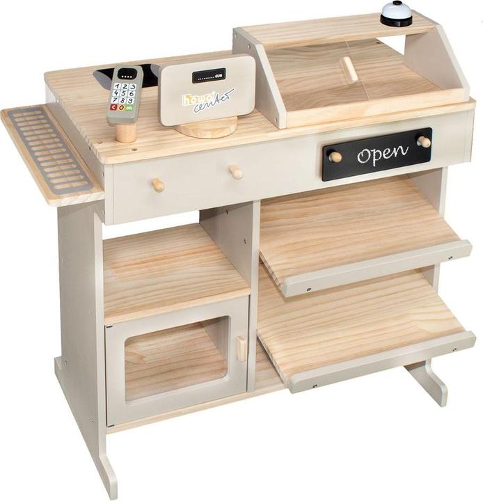 Actual product image Howa Wooden shop, natural, beige incl. 5 accessories 47551