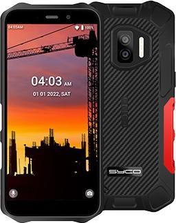 Actual product image Syco RS-403 (64 GB, Red, Black, 5.50", Dual SIM, 13 Mpx, 4G)