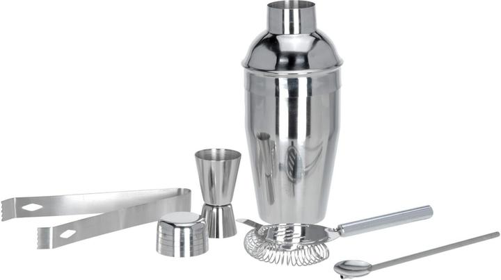 Furber Set di miscelatori per bevande 5 pezzi 0,5 l, argento (Set da cocktail)