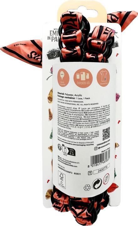 Image du produit Caseme Collier de perles pour smartphone sur le thème d'Emily à Paris