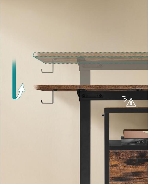Image du produit Songmics Table haute (120 x 60 x 120 cm)