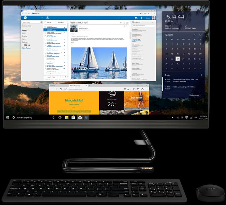 Produktbild Lenovo IdeaCentre AIO 3 24IMB05 (Intel Core i5-10400T, 8 GB, 256 GB)
