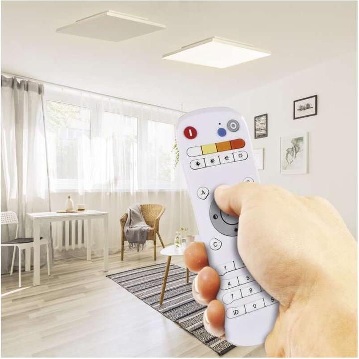 Produktbild Emos LED-Deckenleuchte 40W, 60x60 dimmbar, einstellbare Lichtfarbe (3800 lm)