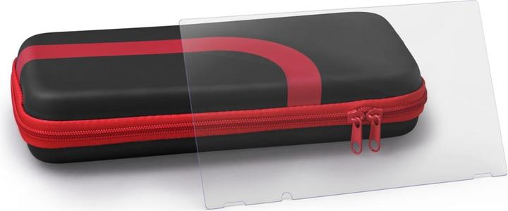 Actual product image Urage 8in1 set (case, protective glass, control attachments) for N. Switch, black/red (Switch)