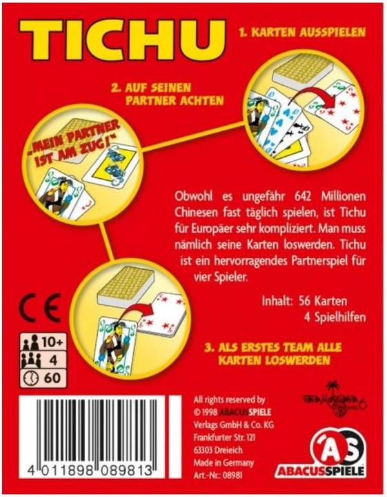 Produktbild Abacus Tichu (Deutsch)