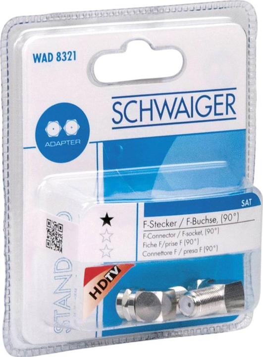 Produktbild Schwaiger F-Adapter (Stecker und Verbinder)