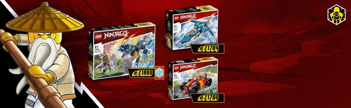 Produktbild LEGO Nyas Wasserdrache EVO (71800, LEGO Ninjago)