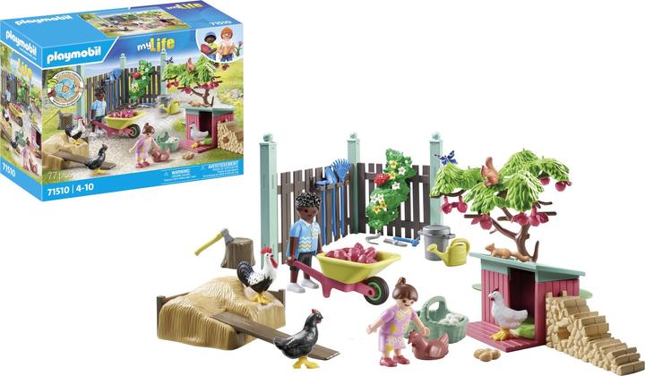 Produktbild Playmobil Kleine Hühnerfarm im Tiny House Garten (71510, Playmobil City Life)