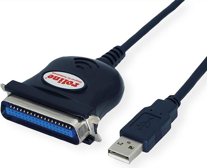Roline USB Converter Cable USB to IEEE 1284 (1.80 m, Parallel (printer))