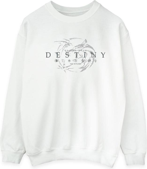 Actual product image Netflix Mens The Witcher Wolf's Destiny Sweatshirt (XL)