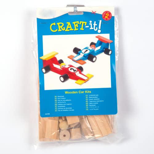 Produktbild Activity Board Rennauto-Bastelsets aus Holz für Kinder zum Basteln und Dekorieren