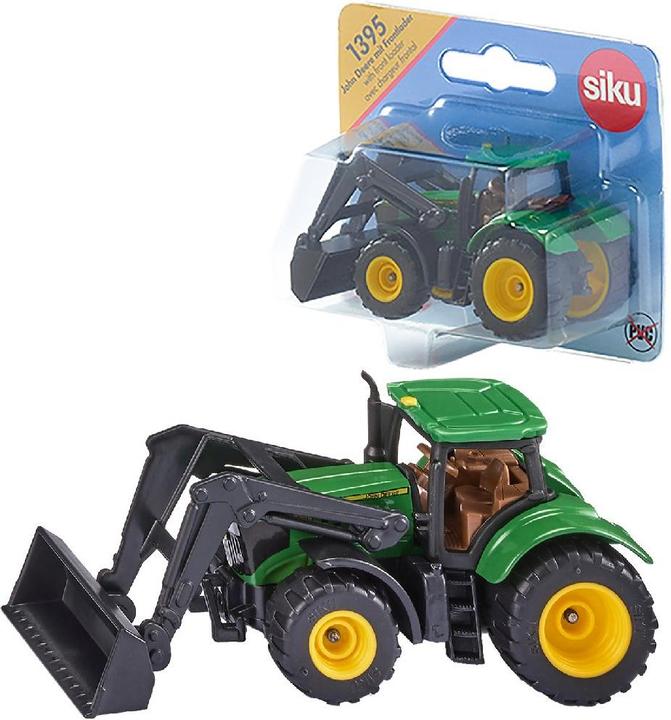 Actual product image Siku John Deere with front loader