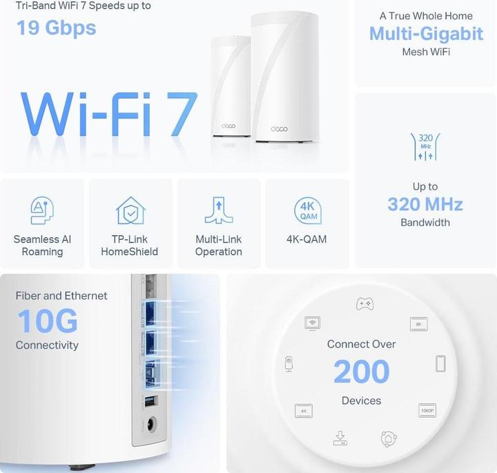 Produktbild TP-Link Deco BE85 (1-pack)