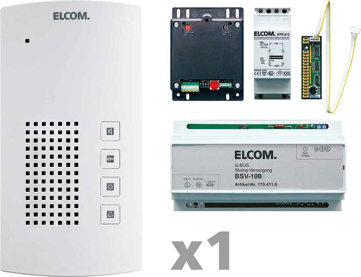 Produktbild Elcom ELCO AKF-01I2-BUSK AKF-01 i2-Bus Audio- Kit 1Teilnehmer