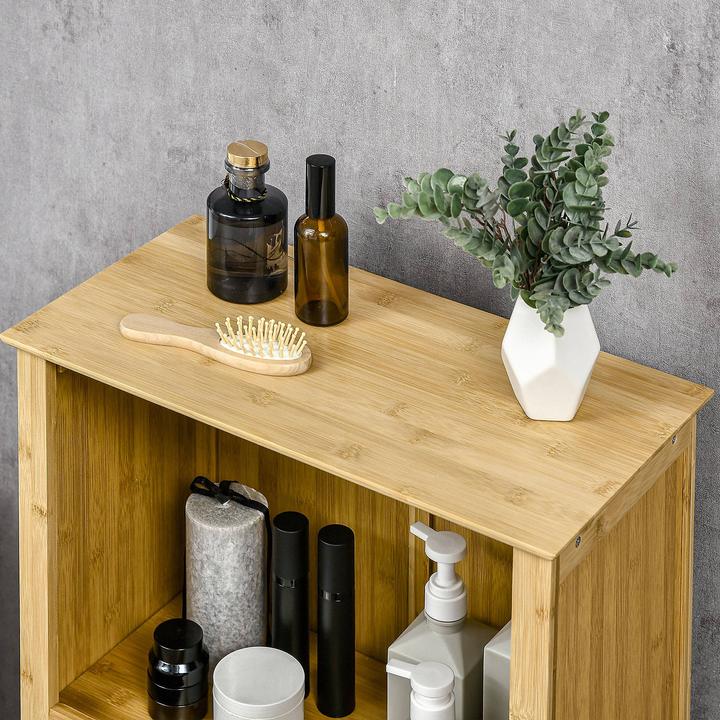 Image du produit Homcom Armoire de salle de bains (50 x 25.5 x 92 cm)