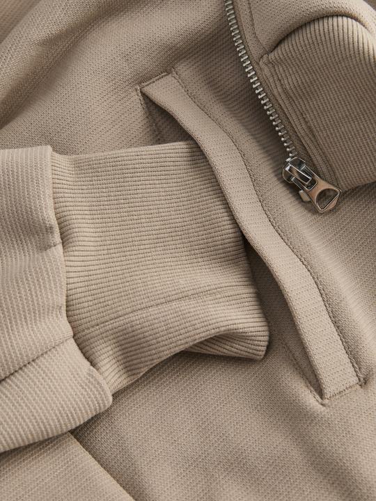 Actual product image Jack & Jones Jorgen Sweat Zip High Neck Ss25 (M)
