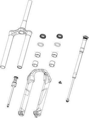 Produktbild RockShox Gabel SID 35mm Btl./20Stk.