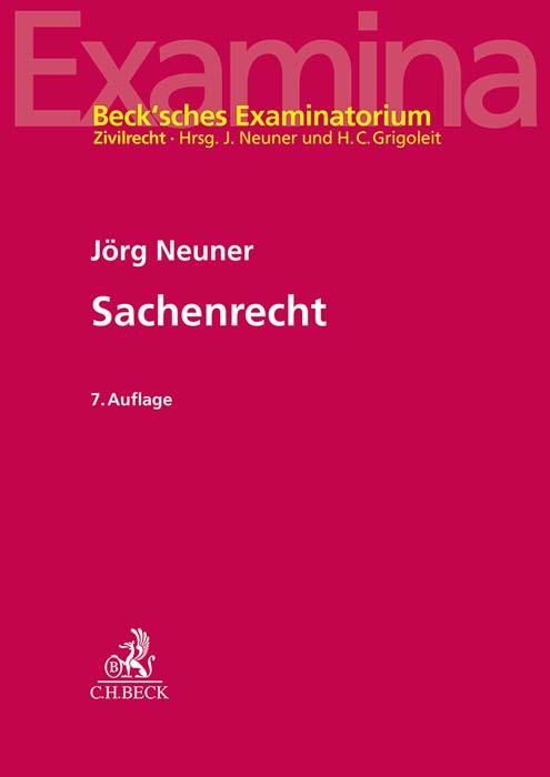 Actual product image Sachenrecht (German, Jörg, Nine, 2024)