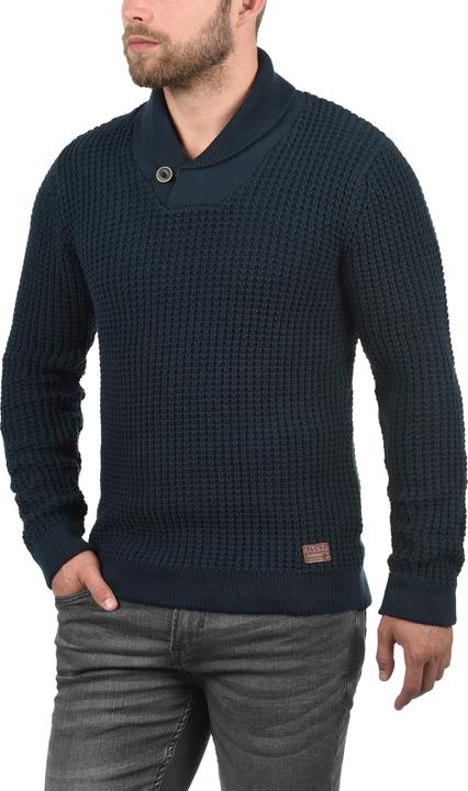 Immagine prodotto Blend Weko Maglione In Maglia Grossa Pullover Maglieria Da Uomo Con Collo A Scialle In Cotone 100% (XL)