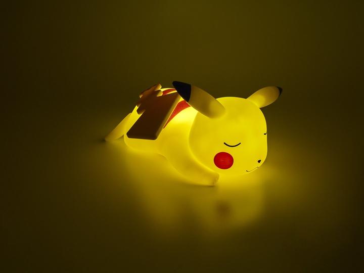 Actual product image Teknofun Pokemon LED lamp sleeping Pikachu
