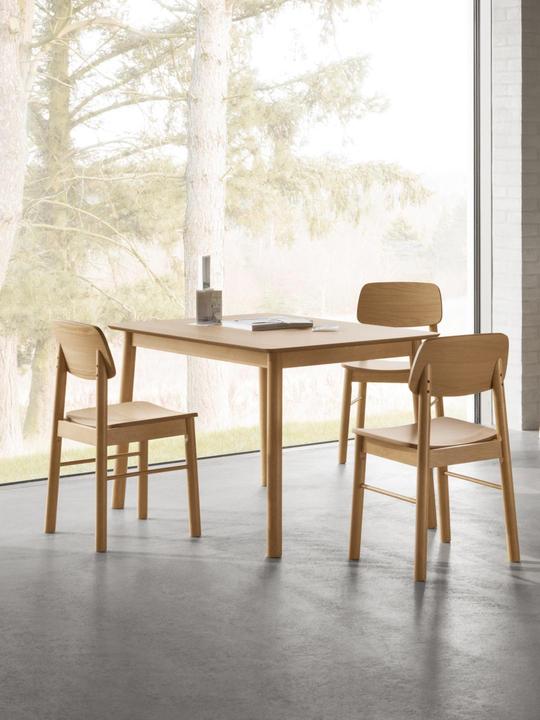 Produktbild AC Design Tisch Barlow 120 x 74.8 cm, Hellbraun