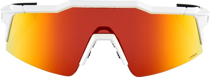 Actual product image 100% Goggles Speedcraft SL Soft Tact (Soft Tact Off White, HiPER Orange)