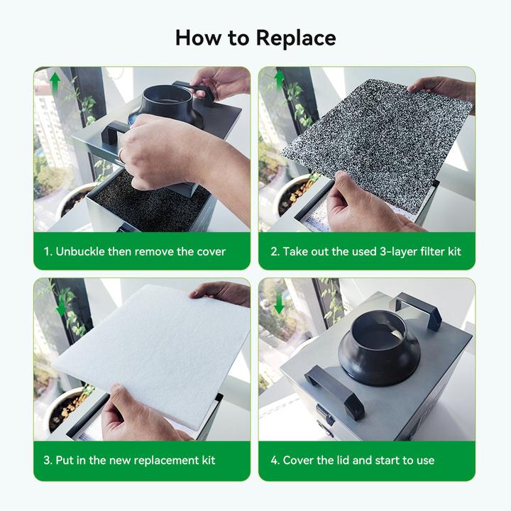 Actual product image Creality Portable smoke extraction with filter (Cleaning)
