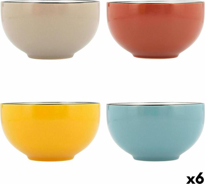 Actual product image Quid Schale Frappe Colorado aus Keramik Bunt (510 ml) (Pack 6x) (0.51 l, 6 x)
