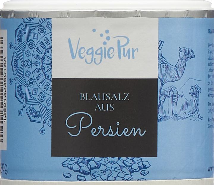 Actual product image Veggiepur Blue salt from Persia (172 g)