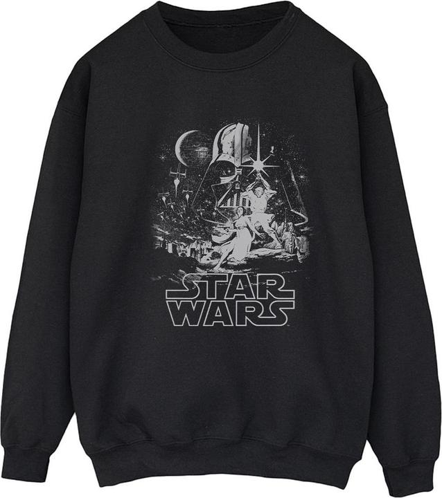 Actual product image Star Wars Womens/Ladies New Hope Poster Sweatshirt (XL)