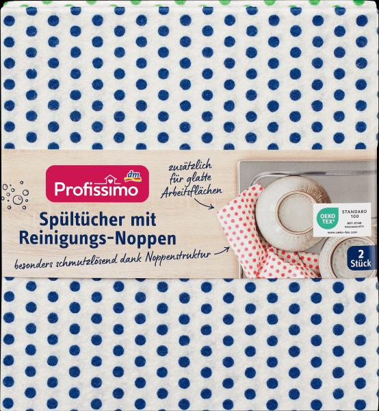 Produktbild dm Profissimo Spültücher mit Reinigungs-Noppen (2 Stk.)