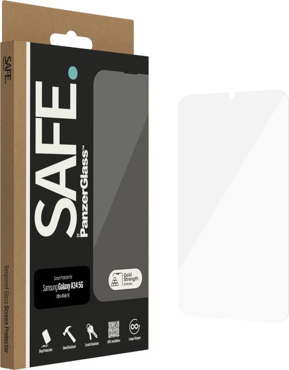 Produktbild PanzerGlass Safe. (1 Stück, Samsung Galaxy A34 5G)