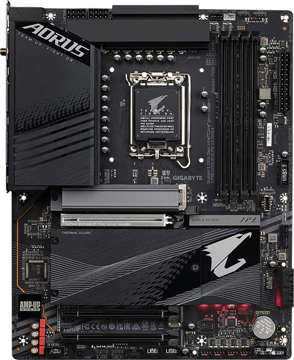 Actual product image Gigabyte Z790 AORUS ELITE AX DDR4 (LGA 1700, Intel Z790, ATX)