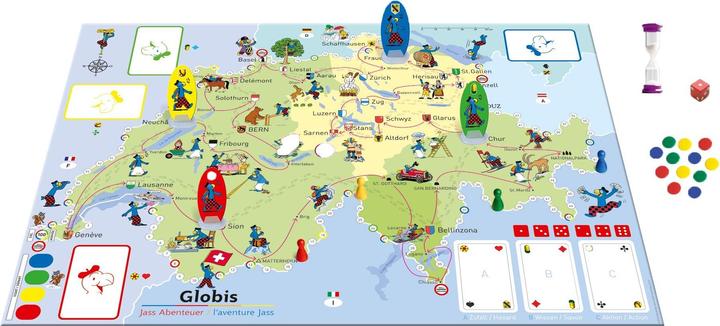 Actual product image AGM Globis Jass Adventure (German, French)