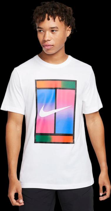 Nike Court Dri-Fit Tennis T-Shirt White Man (XS)