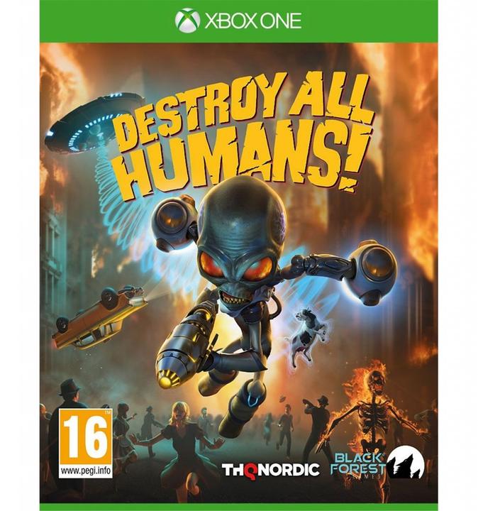 Image du produit THQ Détruisez tous les humains! (Xbox Series X, Xbox One X, FR)