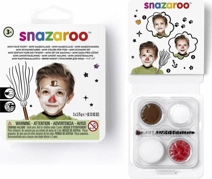 Actual product image Snazaroo Make-up Colour Set Mini Snowman