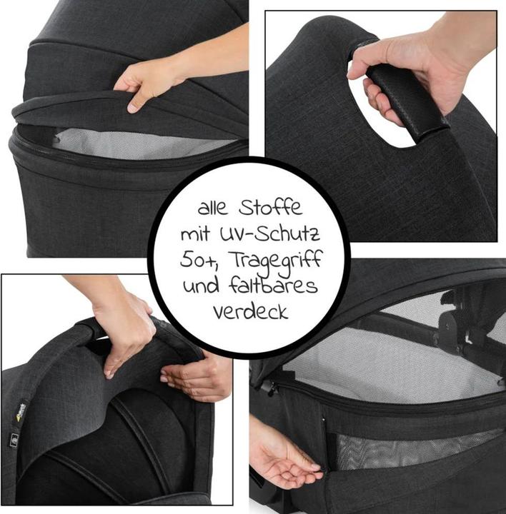 Actual product image Hauck Kinderwagen 3 in 1 4in1 Kinderwagen-Set Vision X Trio Set - inkl. i-Size